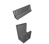 Cable Holder Wall Mount for Home Organization M6 Compatible Screw Installation