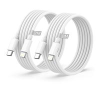 Cable iPhone USB C, 2Pack 2M Cable USB C vers Lightning [MFi Certifié C94] Fil Phone Charge Rapide Câble Chargeur Phone Type pour iPhone 14 13 12 Pro Max/Plus/Mini/11/XS/X/8 Plus/7/2020 SE/iPad