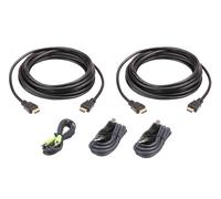 Aten 2L-7D03UHX5 cavo per tastiera, video e mouse 3 m Nero