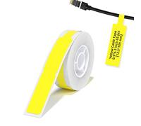 Niimbot etichette per cavi RXL A2K18638301, 12,5x109mm 65pz Yellow per D11 e D110