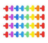 Cable Labels, Cable Labels Cable Ties, Reusable Cable Management Labels, Label Ties for Cables, Multi-Color Labels with Write-On Label Reusable 32x Easy Identification for Cable Management