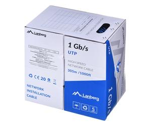 Câble LAN Ethernet Lanberg LCU6-10CC-0305-B 305m