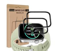 Cable Leader 2 confezioni di vetro temperato per Huawei Watch Fit 3, | Anti graffio Vetro Protection, Senza Bolle, Sensibile al Touch, 0,15 mm Ultra HD Huawei Watch Fit 3 Protezione schermo