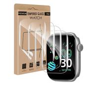 Cable Leader 4 pezzi Vetro Temperato per Apple Watch Series 11 (42 mm), Anti Graffi, Senza bolle, Flessibile TPU protezione schermo, Alta Sensibilità, Alta definizione Apple Watch 11 42 mm Vetro