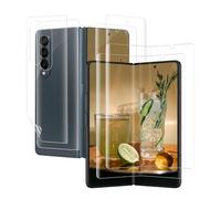 Cable Leader Pellicola protettiva in vetro temperato per Samsung Galaxy Z Fold 5 5G, 2 + 2 pezzi, in TPU flessibile + pellicola protettiva per la schiena, sensibile al tatto, antigraffio, HD