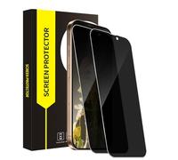 Cable Leader Vetro Temperato per iPhone 16 Pro 5G Film, 2.5D Spy Protection Screen 9H Durezza Senza Bolla Antipolvere, Anti Graffi, 2 Pack HD Sensibilità iPhone 16 Pro Anti Spia Vetro Protezione