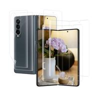 Cable Leader Vetro Temperato per Samsung Galaxy Z Fold 4 5G, 2+2 pezzi Anti Graffi Vetro Protezione+Vetro Protettivo Posteriore a Prova Bolla Morbido TPU Film, Ultra HD Z Fold 4 Protezione schermo