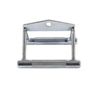 Cable Machine Attachment - Metallo, 11.42x11.02in Pulley Attachments V-Shape Triceps Press Down | Heavy-Duty Exercise Add-ons High-Strength Steel Construction For Gyms, Training