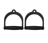 Cable Machine Handles Heavy Duty - D-Shaped Fitness Equipment 2 Pieces Pull