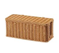 Cable Management Box, Charging Station Basket, Cord Hider Box, Charging Basket, Hand-Woven Wire Box, Cable Organizer Box, USB Hub Holder, Charging Dock Box, Cord Storage Basket