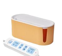 Cable Management Box, Cord Box for Wires, Household Cable Wire Hider, Desktop Cord Storage, Power Strip Organizer, Electrical Cord Hider, Wire Storage Box, Tidy Cable Management, Cable Organizer