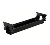 Cable Management da Scrivania con Canalina Passacavi Regolabile in Altezza Raccogli Cavi Dei Cavi Sotto la Scrivania Home Office(Black,75cm/29.5in)