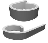 Cable Management Hooks for Computer & Network Cord Organization Professional Set