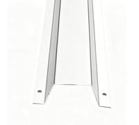 Cable Management in Acciaio Inossidabile da 100cm Nascondi Cavi per Cavi Ad Alta Capacità, Ideale per Ufficio o Ambienti Esterni(13cm/5.1in)