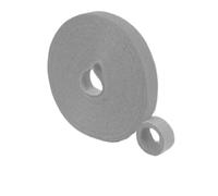 Cable Management Scrivania Fascette fermacavi adesive riutilizzabili da 300 cm/rotolo Elementi di fissaggio for cinturino in nylon Organizzatore for imballaggio Stoccaggio fai-da-te(Grey,3Rolls)