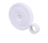 Cable Management Scrivania Fascette fermacavi adesive riutilizzabili da 300 cm/rotolo Elementi di fissaggio for cinturino in nylon Organizzatore for imballaggio Stoccaggio fai-da-te(White,3Rolls)