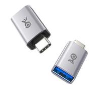 Cable Matters 2-Pack, Adattatore USB C 10Gbps Maschio a Femmina per Trasferimento Dati Ad Alta Velocità e Ricarica Rapida, Reversibile, per iPhone 16, iPad Pro