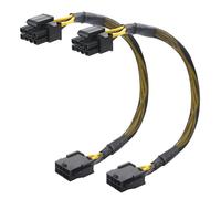 Cable Matters 2-Pack, Cavo di Estensione CPU EPS a 8 Pin, Maschio a Femmina, 25 cm, Alimentazione ATX