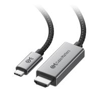 Cable Matters 48 Gbps Cavo USB C HDMI 2.1 (Cavo HDMI USB C) 1,8m per 4K 120 Hz e 8K 60Hz HDR - Compatibile con porte Thunderbolt 4/3 - La risoluzione massima su Mac con questo adattatore è 4K a 60 Hz