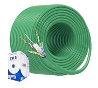 Cable Matters 500ft Cat 6 550MHz UTP Solid, CM, 23AWG Bulk Cable, Verde