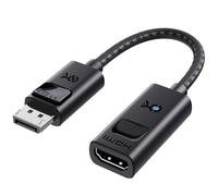 Cable Matters Adattatore 8K DisplayPort 1.4 a HDMI con 4K 120Hz o 8K 60Hz, Cavo adattatore unidirezionale da Display Port 1.4 a HDMI 8K in nero, supporto di RTX 3080/3090, RX 6800/6900 e altro