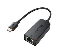 Cable Matters Adattatore da USB C a Ethernet (Adattatore da USB C Ethernet) colore Nero - Compatibile con Porta USB-C e Thunderbolt 3 per MacBook Pro