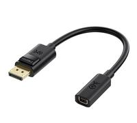 Cable Matters Adattatore DisplayPort a Mini DisplayPort, 15 cm | DisplayPort maschio a Mini DisplayPort femmina, Non compatibile con display Thunderbolt o HDMI