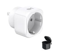 Cable Matters Adattatore spina Europa a USA Tipo B | Tipo C/E/F femmina a Tipo B maschio, Compatibile con Schuko ed Europlug per USA, Canada e Messico; CE/RoHS