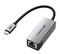 Cable Matters Adattatore USB-C a Ethernet 10Gb in alluminio | E USB4 / Thunderbolt 5 a RJ45, Silenzioso e fresco, Reale Geschwindigkeit: Circa Windows / circa macOS
