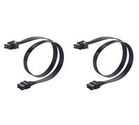 Cable Matters Cavo Alimentazione GPU 8 Pin 60 cm, 8 Pin PSU (EPS/ATX) Maschio a 6+2 Pin PCIe GPU Maschio, Compatibile Corsair Type 3/4, Non per EVGA (Confezione da 2)