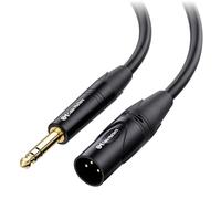 Cable Matters Cavo da TRS a XLR da 6,35 mm (1/4 di pollice) da maschio a maschio da 0,9m