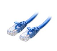 Cable Matters Cavo Ethernet Cat 6 10G anti-impigliamento, 0,3 m, Blu