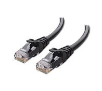 Cable Matters Cavo Ethernet Cat 6 10G anti-impigliamento, 15 m, Nero