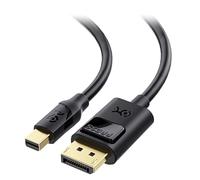 Cable Matters Cavo Mini DisplayPort a DisplayPort 4K, 1,8 m, Nero | 4K@60Hz, 2K@144Hz, Mini DisplayPort a DisplayPort, Cavo Mini DisplayPort a DisplayPort, Thunderbolt 1/2 compatibile