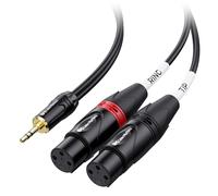 Cable Matters Cavo TRS 3,5 mm a 2 XLR femmina, 1,8 m