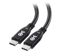 Cable Matters Cavo USB 4 80Gbps 0,3m, supporta fino a [8K@120Hz / 4K@480Hz Video, 240W Ricarica, 80Gbps Trasferimento Dati] Cavo USB4, Nero, Compatibile con Thunderbolt 4, MacBook, XPS, Surface Pro