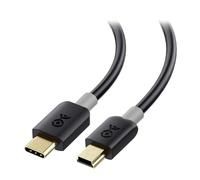 Cable Matters Cavo USB-C a Mini USB per ricarica e dati, 0,3 m, Nero | Tipo C a Mini-B 2.0 cavo dati / cavo di ricarica, 480 Mbit/s, Fino a 15 W, GPS, Fotocamera, Dashcam
