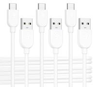 Cable Matters Cavo USB-C USB-A 1,8 m in confezione da 3, Bianco | USB-A cavo USB-C di ricarica rapida, IPhone 15/15 Pro / 15 Plus, IPad Pro, Samsung Galaxe S23, USB-C a USB-A ricarica cavo