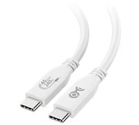 Cable Matters Cavo USB4 40G Certificato USB-IF, Compatibile TB5/4, 1 m | [Video 8K@60Hz / 4K@240Hz, Ricarica 240W, Dati 40Gbit/s] Bianco, Compatibile con Thunderbolt 5/4, MacBook, XPS, Surface Pro