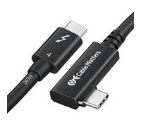 Cable Matters [Certificato Intel] Cavo Thunderbolt 4 ad angolato 40G, 0,8 m