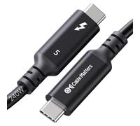 Cable Matters [certificato Intel Cavo Thunderbolt 5 80G, 1,5 m, nero