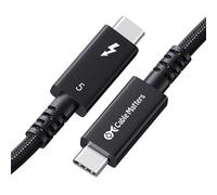 Cable Matters [Certificato Intel] Cavo Thunderbolt 5 attivo 80Gbps 2 m, Bandwidth Boost fino a 120Gbps, ricarica 240W PD 3.1, video 8K, compatibile TB4/TB3/USB4/USB-C