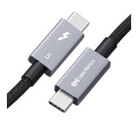 Cable Matters [Certificato Intel] Cavo USB4 20 Gbit/s, 1 m, Nero