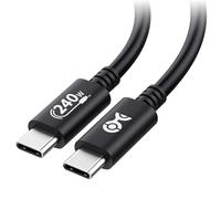 Cable Matters [Certificato USB-IF Cavo USB C da 240 W - 1 m fino a [240 W di ricarica 480 Mbps] nessun supporto video cavo di ricarica USBC/cavo di ricarica USBC per MacBook/iPad Pro/XPS/Surface