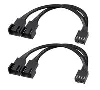 Cable Matters Conf. da 2 Cavo di Ventola Splitter 4 Pin 1 a 2 PWM, 10 cm