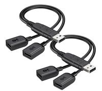 Cable Matters Conf. da 2 splitter USB-A M-F 1 in 2, 0,3 m
