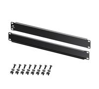 Cable Matters Confezione da 2 pannelli vuoti 1U per server rack da 19", nero