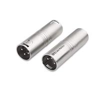Cable Matters Confezione da 2 pezzi Adattatore XLR maschio-maschio, accoppiatore XLR- maschio-maschio