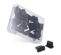 Cable Matters Confezione da 20 copri porte USB in nero (copertura antipolvere USB, tappi per porte USB, copri porte antipolvere USB, tappi protettivi per porta USB-A)