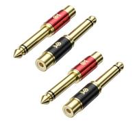 Cable Matters Confezione da 4 adattatori da RCA a 1/4